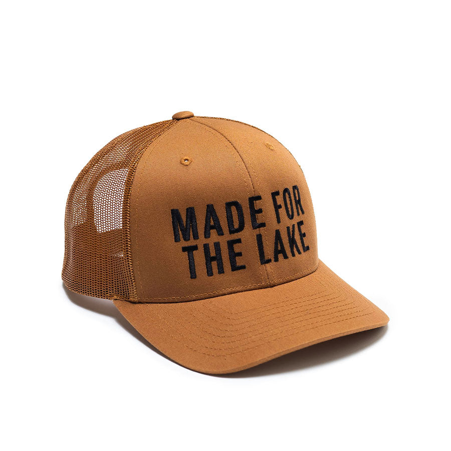Sand Logo Mesh Trucker Hat